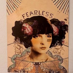 Papaya Art "FEARLESS" by Anahata Katkin - Art decor